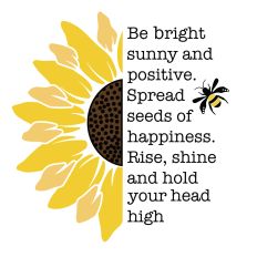 Sunflower Bee Bright and Sunny