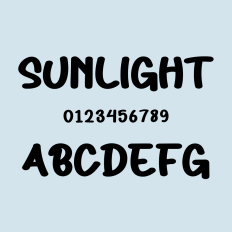 Sunlight Font