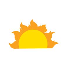 Sun Shape Sunset Sunrise Crafting
