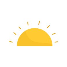 Sun Shape Sunset Sunrise Crafting