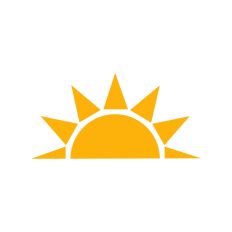 Sun Shape Sunset Sunrise Crafting