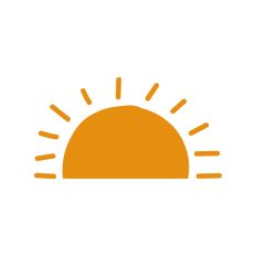 Sun Shape Sunset Sunrise Crafting