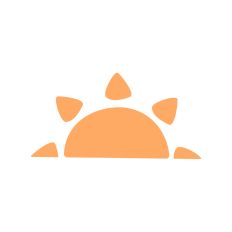 Sun Shape Sunset Sunrise Crafting