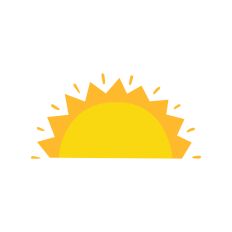 Sun Shape Sunset Sunrise Crafting