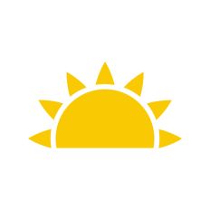 Sun Shape Sunset Sunrise Crafting