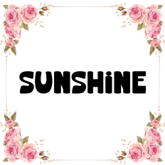 Sunshine Font