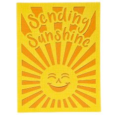 Sunshine Kindness Card for Silhouette