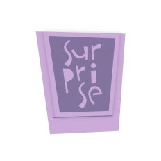 Surprise matchbook Card