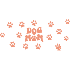 Dog Mom Cup Wrap - 16oz