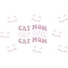 Cat Mom Cup Wrap - 20oz