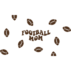Football Mom Cup Wrap - 20oz