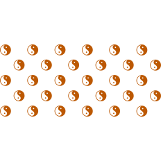 Yin Yang Cup Wrap - 16oz