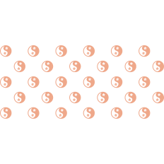 Daisy Yin Yang Cup Wrap - 16oz