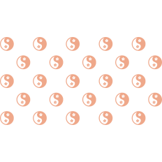 Daisy Yin Yang Cup Wrap - 20oz