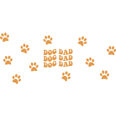  Dog Dad Cup Wrap - 20oz