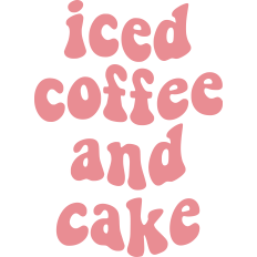 Iced Coffee and Cake