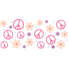 Groovy Cup Wrap - 16oz