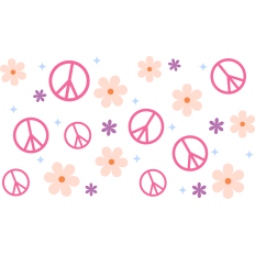 Groovy Cup Wrap - 20oz