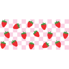 Strawberry Cup Wrap - 16oz