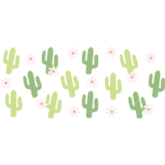 Cactus Boot Cup Wrap - 20oz