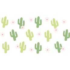 Cactus Boot Cup Wrap - 20oz