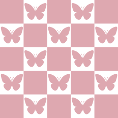 Butterfly Checkered