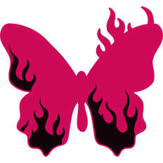 Flame Butterfly