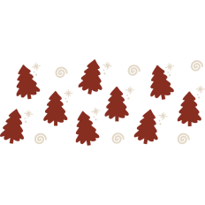 Christmas Tree Cup Wrap - 16oz