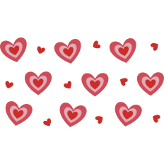 Heart Cup Wrap - 20oz