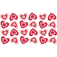 Heart Cup Wrap - 20oz