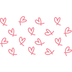 Heart Cup Wrap - 20oz