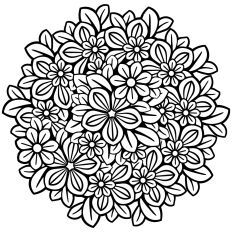 Flower mandala
