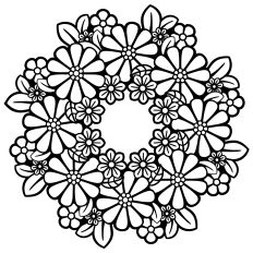 Floral wreath