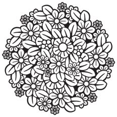 Mandala flowers