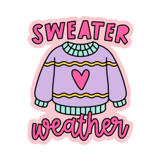 Sweater Weather SVG | Fall SVG | Autumn SVG