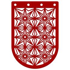 Swedish Star Geometric Bunting Pennant Flag Garland