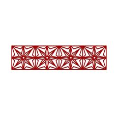 Swedish Star Repeatable Geometric Border