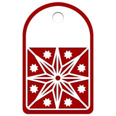 Swedish Star Gift Tag