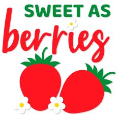Sweet As Berries, Strawberry Flowers