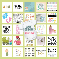 Sweet Beginnings – 25 Baby Designs