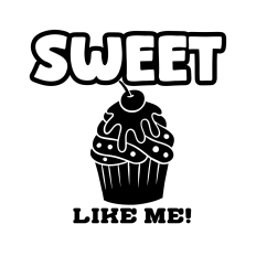 Sweet Like Me - Cupcake SVG | Adorable & Fun DIY Cut File