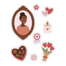Sweet Things for a Sweet Woman – Print & Cut File