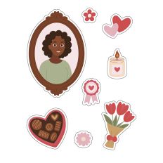Sweet Things for a Sweet Woman – Print & Cut File