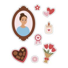 Sweet Things for a Sweet Woman – Print & Cut File
