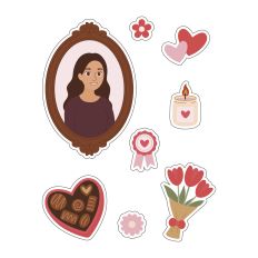 Sweet Things for a Sweet Woman – Print & Cut File