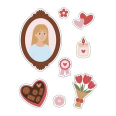 Sweet Things for a Sweet Woman – Print & Cut File