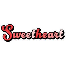 Sweetheart Title Hey Sugar Valentine’s Day - Print and Cut