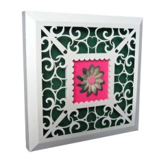 3D Swirl frame 