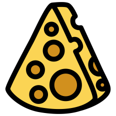 Swiss Cheese Wedge