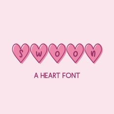 Swoon Heart Font